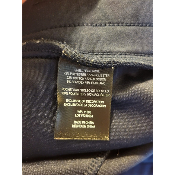 32 Degrees Cool Navy Blue Drawstring Stretch Performance Shorts Men's Size XL - Picture 11 of 12